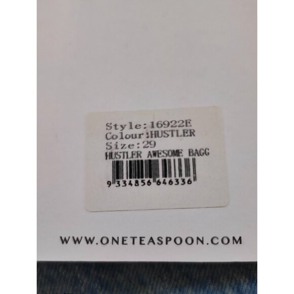 One Teaspoon Women's Hustler Awesome Baggies Jeans Size 29 - Picture 6 of 9